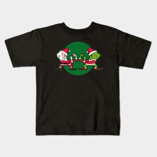 Fighting Christmas Kids T-Shirt